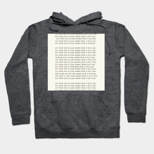 Jack Torrance's Typewriter Hoodie